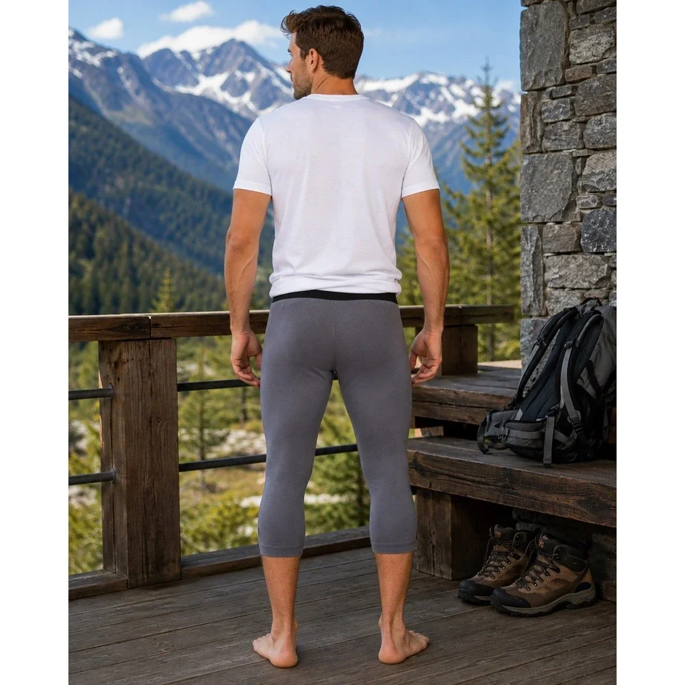 adidas Terrex Xperior Merino 200 3/4 Baselayer Tights NWT Men's M